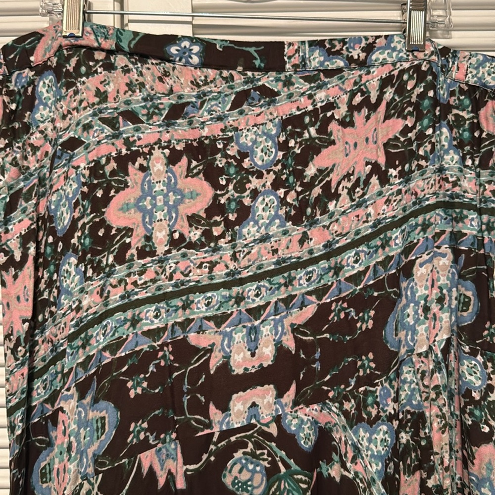 COLDWATER CREEK Boho Floral Midi Skirt - Picture 4 of 7
